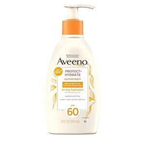 Aveeno Protect + Hydrate Sunscreen Moisturizing Body Lotion 12 FL OZ